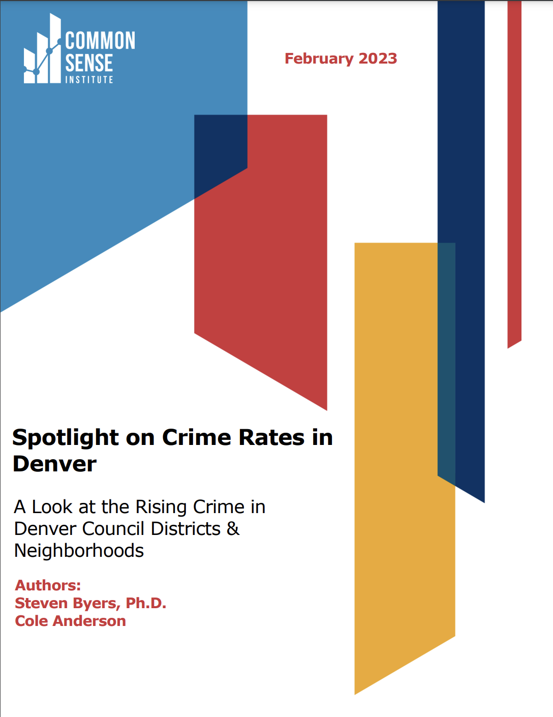 Spotlight on Crime Rates in Denver